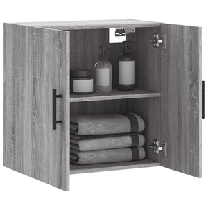 Wandschrank Grau Sonoma 60x31x60 cm