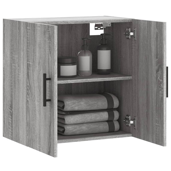 Wandschrank Grau Sonoma 60x31x60 cm