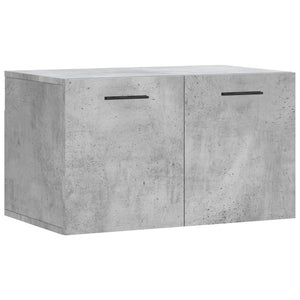 vidaXL Armoire murale gris béton 60x36,5x35 cm Aggloméré