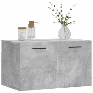 vidaXL Armoire murale gris béton 60x36,5x35 cm Aggloméré
