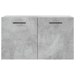 vidaXL Armoire murale gris béton 60x36,5x35 cm Aggloméré