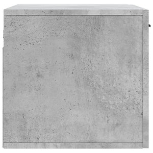 vidaXL Armoire murale gris béton 60x36,5x35 cm Aggloméré