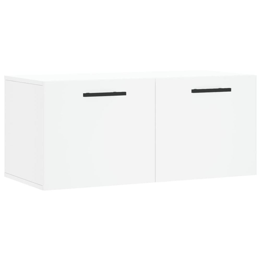 Weißer Wandschrank 80x36,5x35 cm