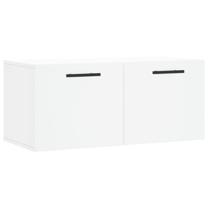 Weißer Wandschrank 80x36,5x35 cm