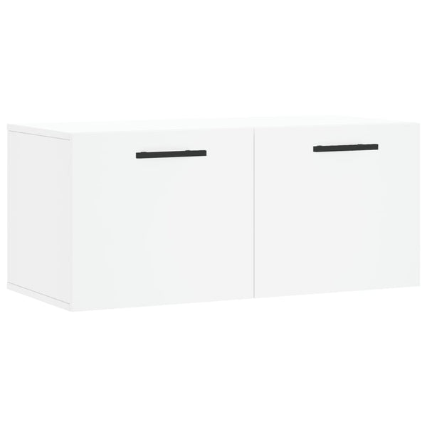 Weißer Wandschrank 80x36,5x35 cm