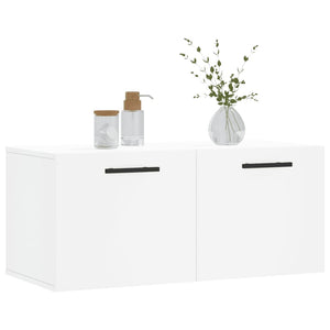 Weißer Wandschrank 80x36,5x35 cm