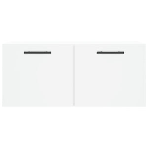 Weißer Wandschrank 80x36,5x35 cm