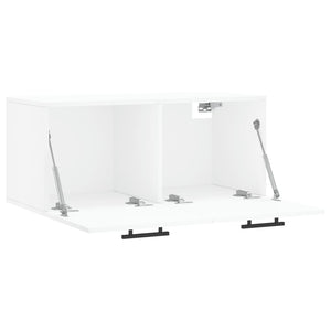 Weißer Wandschrank 80x36,5x35 cm