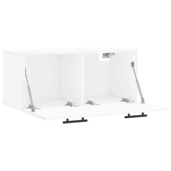 Weißer Wandschrank 80x36,5x35 cm
