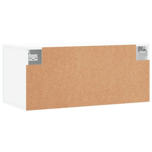 Weißer Wandschrank 80x36,5x35 cm