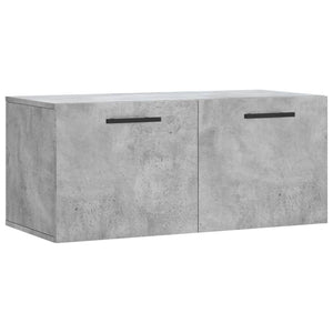 Wandschrank Betongrau 80 cm