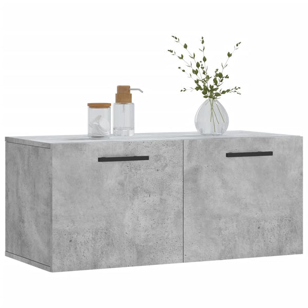 Wandschrank Betongrau 80 cm