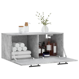 Wandschrank Betongrau 80 cm