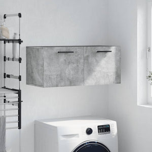Wandschrank Betongrau 80 cm