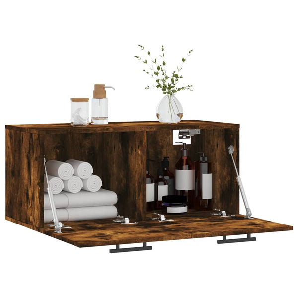 Wandschrank Räuchereiche 80 cm