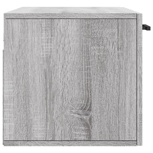Grauer Wandschrank Sonoma 80x36,5x35 cm