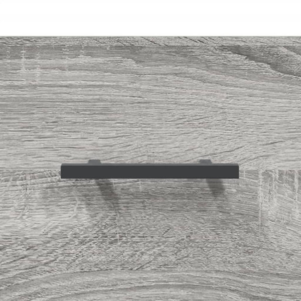 Grauer Wandschrank Sonoma 80x36,5x35 cm