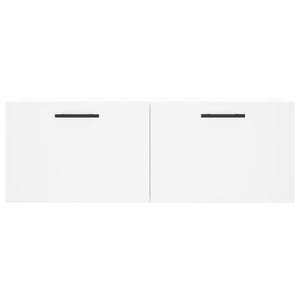 Wandschrank Weiß 100 cm Holz