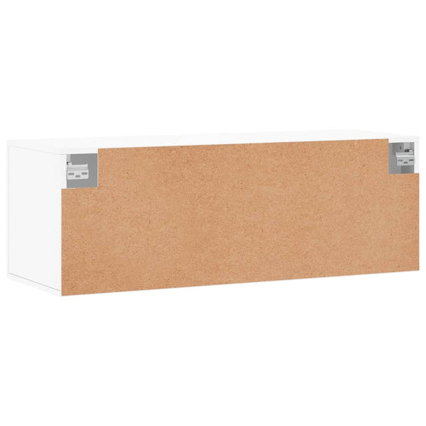 Wandschrank Weiß 100 cm Holz