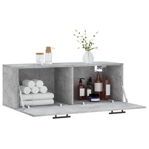 Wandschrank Betongrau 100 cm