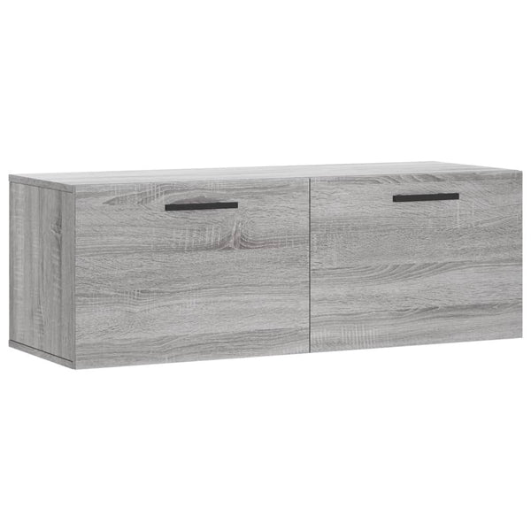 Wandschrank Grau Sonoma 100 cm