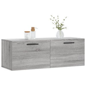 Wandschrank Grau Sonoma 100 cm
