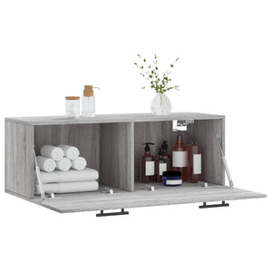 Wandschrank Grau Sonoma 100 cm