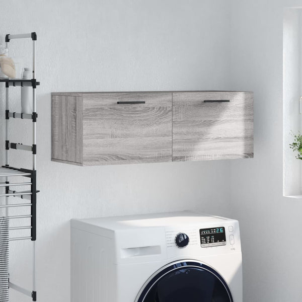 Wandschrank Grau Sonoma 100 cm
