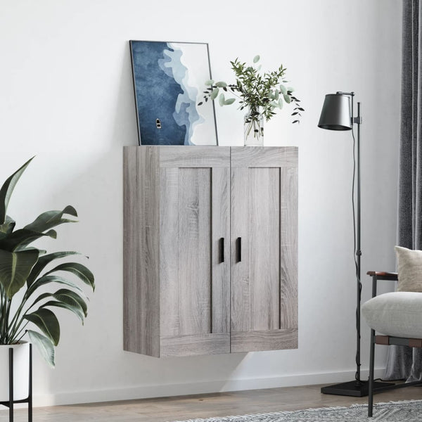Wandschrank Grau Sonoma 69,5x34x90 cm