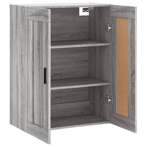 Wandschrank Grau Sonoma 69,5x34x90 cm