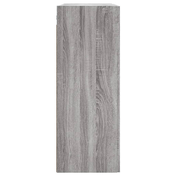 Wandschrank Grau Sonoma 69,5x34x90 cm