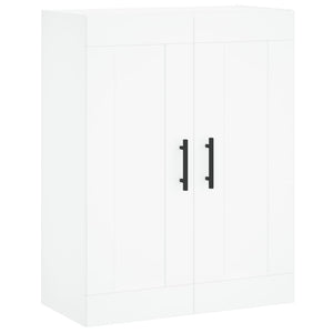 Wandschrank Weiß Holzwerkstoff 69,5x34x90 cm