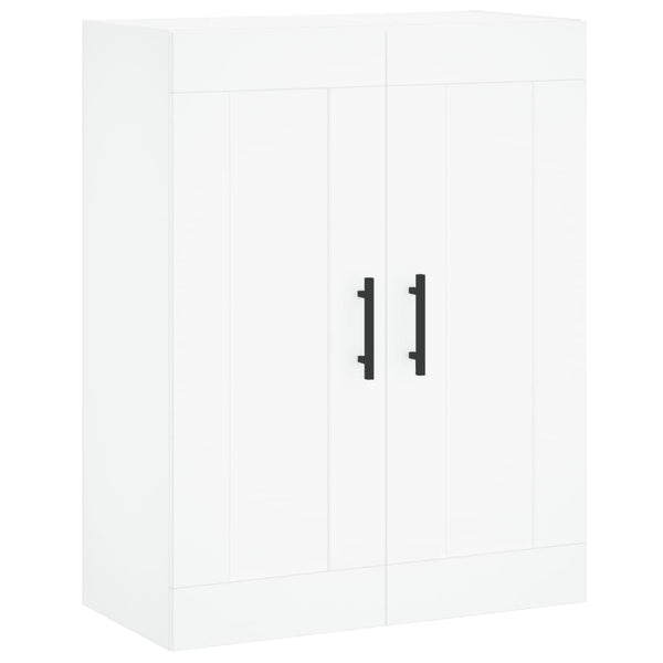 Wandschrank Weiß Holzwerkstoff 69,5x34x90 cm
