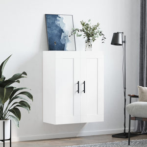 Wandschrank Weiß Holzwerkstoff 69,5x34x90 cm