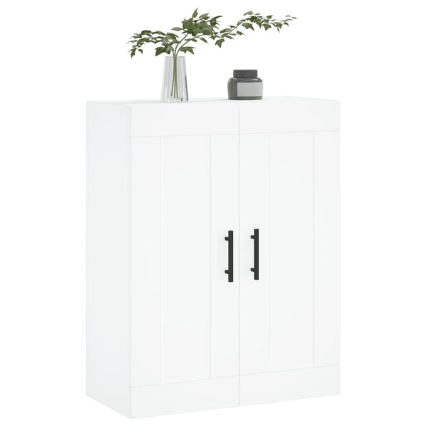 Wandschrank Weiß Holzwerkstoff 69,5x34x90 cm