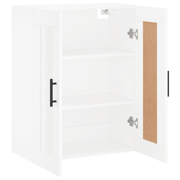 Wandschrank Weiß Holzwerkstoff 69,5x34x90 cm
