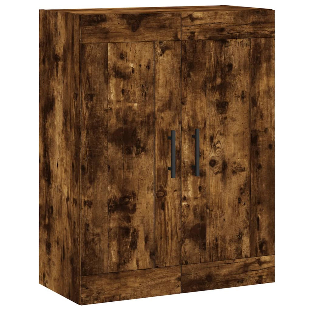 Wandschrank Räuchereiche 69,5x34x90 cm