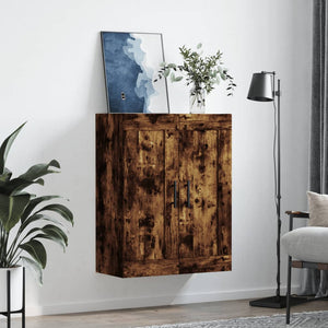 Wandschrank Räuchereiche 69,5x34x90 cm