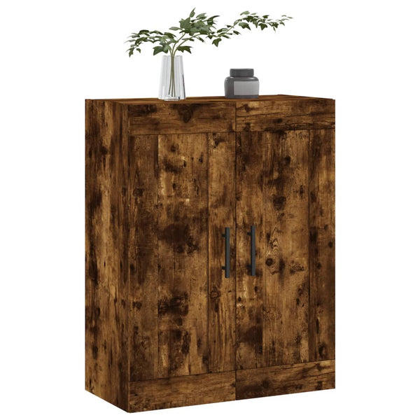 Wandschrank Räuchereiche 69,5x34x90 cm