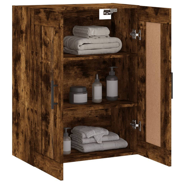 Wandschrank Räuchereiche 69,5x34x90 cm