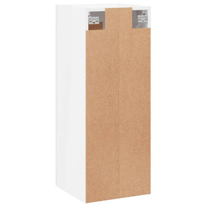 Hochglanz Wandschrank Weiß 34,5x34x90cm
