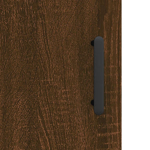 Wandschrank Braun Eiche 34,5x34x90cm