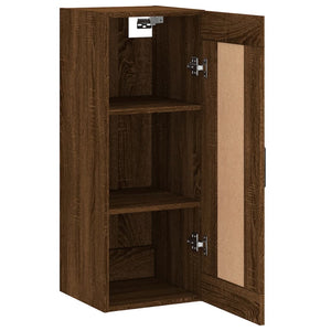 Wandschrank Braun Eiche 34,5x34x90cm