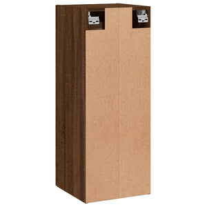 Wandschrank Braun Eiche 34,5x34x90cm