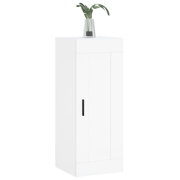 Wandschrank Weiß 34,5x34x90 cm