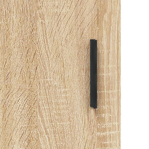 Wandschrank Sonoma-Eiche 34,5x34x90 cm