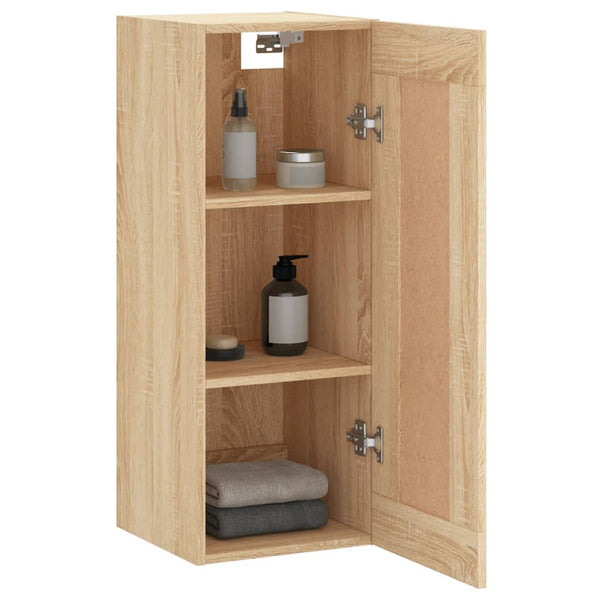Wandschrank Sonoma-Eiche 34,5x34x90 cm