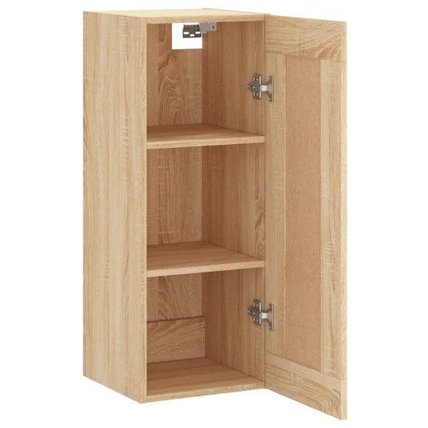 Wandschrank Sonoma-Eiche 34,5x34x90 cm