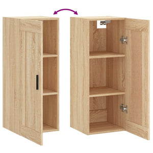 Wandschrank Sonoma-Eiche 34,5x34x90 cm