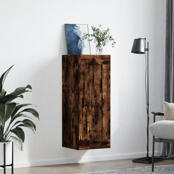 Wandschrank Räuchereiche 34,5x34x90cm